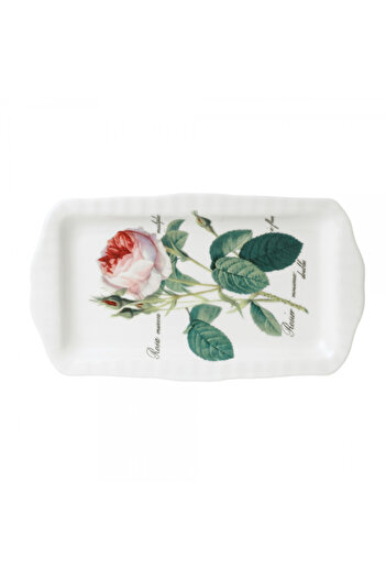 Roy Kirkham Redoute Rose Rectangular Boat Service (29.5X16.5)
