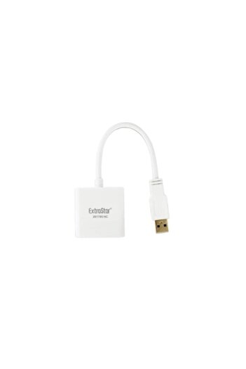 EXTRASTAR Adaptor USB la HDMI Extrastar, alb, 15 cm