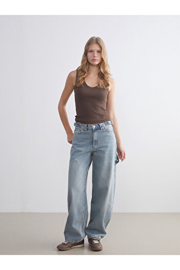 LC Waikiki Yeni Sezon Baggy Fit Kadın Jean Pantolon