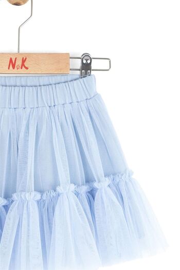 nk kids Fusta Barbie din tul pentru fetiță, albastru, 1-4 ani 59603