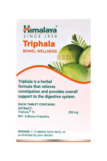 Himalaya BOWEL WELLNESS TRIPHLA CAPSULES 60"S"