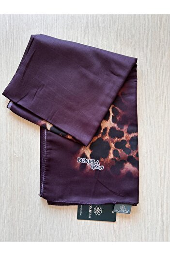 Bonjela Soft Elegant Leopard Patterned Fashion Trend Shawl 70 X180