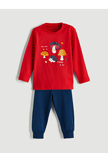 LC Waikiki New Season Printed Boys' Pajama Set