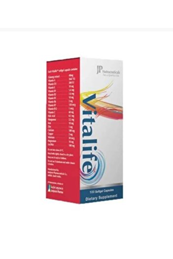 JAMJOOM PHARMA Vitalife 100 Capsules