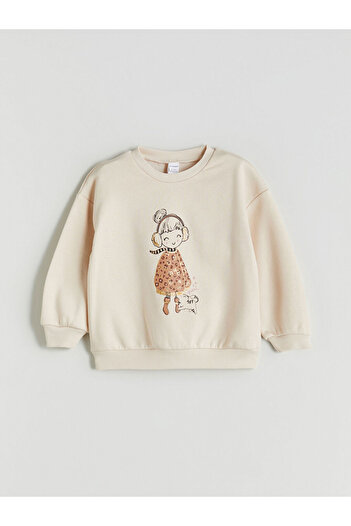 LC Waikiki Create Your Style with Uzg Store |   Crew Neck Girl's Sweatshirt and Leggings