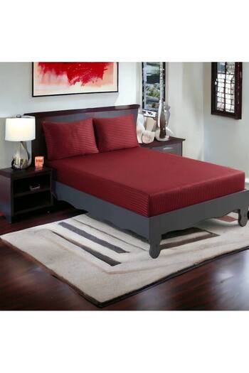 GİNETEKS Double Satin Bed Sheet Set