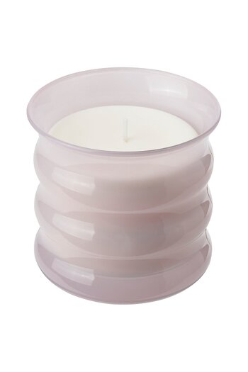 IKEA LUGNARE Scented candle in glass, Jasmine/pink, 50 hr