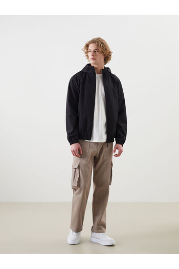 LC Waikiki Timeless Recommendations from Timeless Store |   Standard Mold Hooded Men's Raincoat