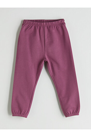 LC Waikiki Yeni Sezon Beli Lastikli Basic Kız Bebek Pijama Alt 3'lü