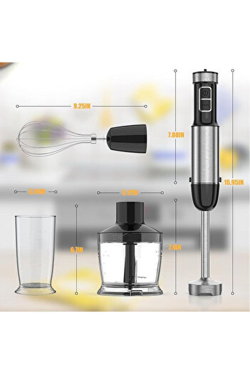 OEM SonyMax Blender Vertical SN-8006, 1500 W, 2 Speeds + Turbo