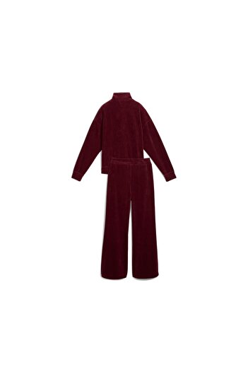 Puma Velour Rib Suit Kadın Spor Eşofman Takımı