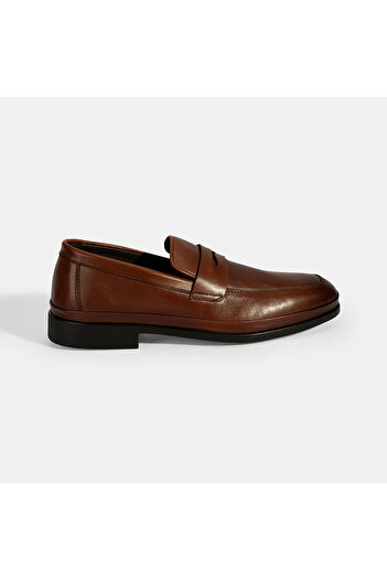 Desa Men's Tan Leather Loafer