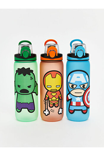 LC Waikiki Leave Your Style with Us |   Avengers Printed Boy's Water Bottle 630 ml