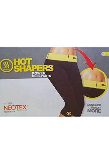 Other Hot Shapers Knee Pants Small, BLACK, S