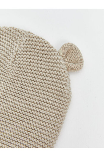 LC Waikiki Quality Parts from Çelebi Store |   Baby Boy Beanie with Ear Detail