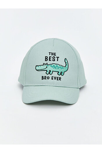 LC Waikiki Quality Parts from Çelebi Store |   Dinosaur Embroidered Baby Boy Cap Hat
