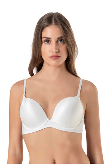 Le Jardin Micro-Coated Padded Magic 2 Size Larger Showing Push up Bra Clara Lj7033