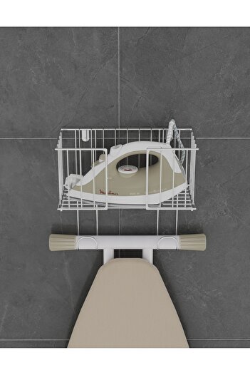 TEKATEL Ironing Organizer Ironing Board Holder Ironing Basket Laundry Room Organizer Bathroom Organizer
