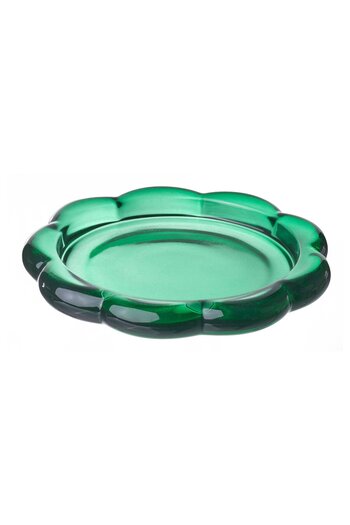 IKEA BLADFÅGEL Candle dish, green, 11 cm