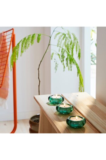IKEA BLADFÅGEL Tealight holder, green, 3 cm
