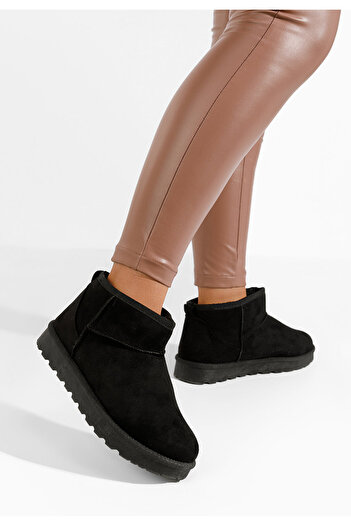 B T Shoes Černé dámské válenky Amaryllis