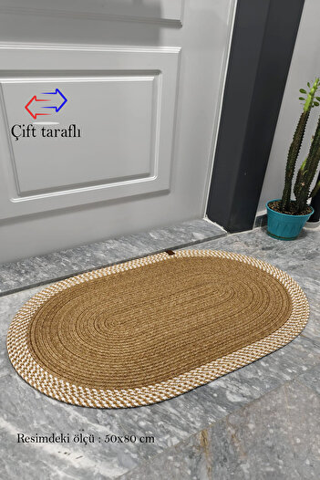 Thalia Home Jute Wicker Door Mat Carpet Runner Wicker Carpet Bathroom Mat