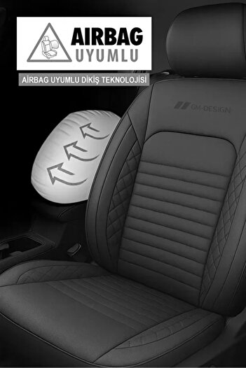 Store Chevrolet Cruze Sedan 1.6 16v Wtcc Edition (124) 2012 UYUMLU DERİ DESİGN OTO KILIFI TAM SET SİYAH