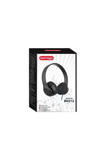 Borrego Wired Headset with Hands-free Mic Blue