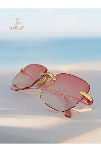ZERİUM Stylish Polycarbonate Accessory Women's Sunglasses for Party Wedding and Photo