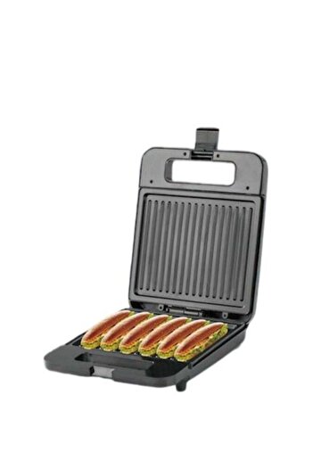 HOME MASTER Large Electric Sandwich Maker 1400W - Black (Model HM-2720)