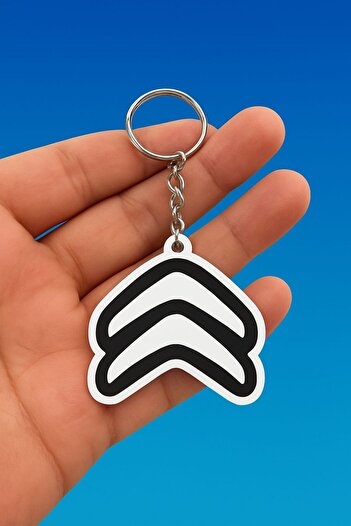 Kant Store Citroen Keychain Modern Stylish Logo Citroen Logo (Plastic)
