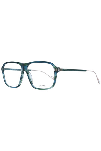 Locman Men's eyeglasses frame, LOCV003 GRN 58