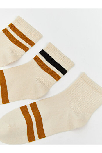LC Waikiki Create Your Style with Uzg Store |   Striped Women's Socks 5 Pack