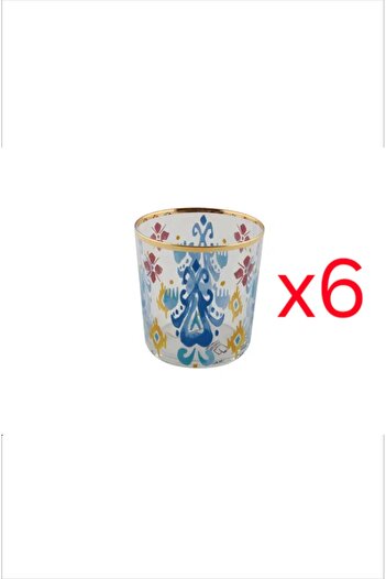 Porland Posh Water Glass Set of 6 370 ml