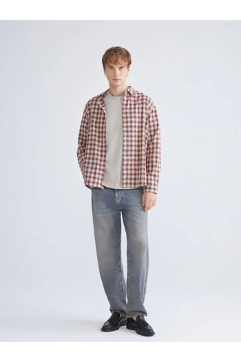 LC Waikiki Regular Fit Long Sleeve Plaid Men's Shirt