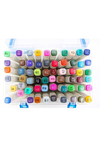 Touch 80-Color Dual-Tip Marker Set, Let