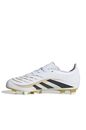 adidas Predator Club Fg/Mg J Kids White Football Boots