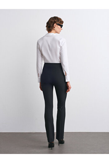 Dilvin 72161 Spaniard Trousers with Cuffs - Black