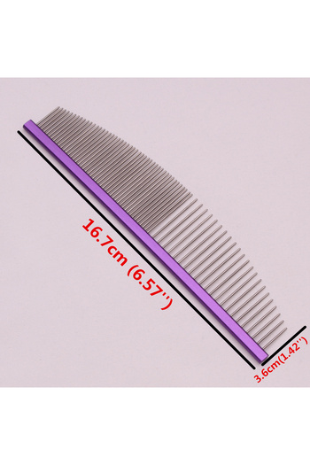 Choice1 C7999Zi Pet Grooming Combs Aluminum Alloy Brush For Dogs Boundary Knot Massage Tools Professional Sa