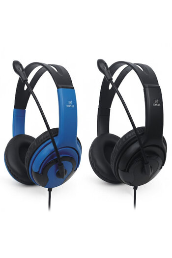TENPLUS Wired gaming headset with built-in microphone, high volume and clear stereo sound