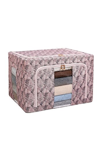 Flippy Cutie Depozitare, Flippy, 66L, din Material Textil, 50 x 40 x 33 cm, pentru Haine si Lenjerii, Model