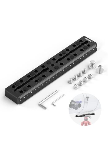 NEEWER 9"/230mm Rail Bar Vixen Style Dovetail Plate