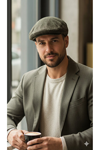 LAGRANZE Men's Italian Beanie Hat - Stylish and Classic Style