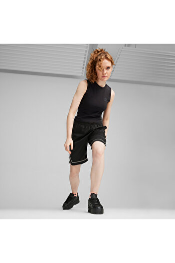 Puma Womens INFUSE Woven Shorts - Black