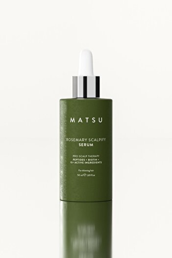 MATSU Scalpify Scalp Serum |   Anti-Hair Loss & Follicle Strengthening Rosemary + Biotin + Peptide