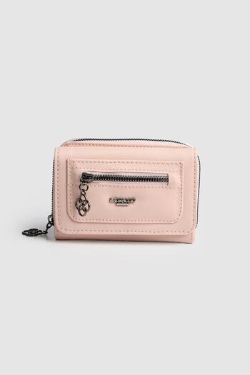 La La'Graccio Paris La'Graccio Paris Women's Lagra Multi-Compartment Faux Leather Wallet Powder