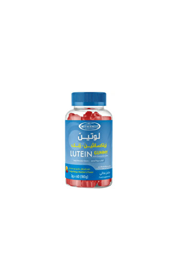 Mother Mothernest Lutein, Zeaxanthin & Zinc Gummies - 60 Tablets - Supports Eye Health & Memory