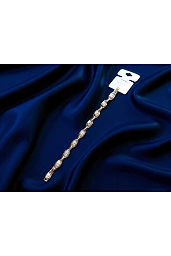 ÜMRANİKA JEWELLERY Halkalı Taş Bileklik - 14K Xuping