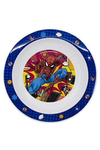 SPIDERMAN Plastic bowl, multicolor, for children, BPA-free, microwave, 16 cm, Midnight,