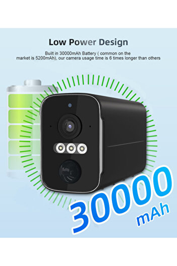 OEM Professional 4G Surveillance Camera, Full HD 4MP, Motion Detection, Night Vision, App